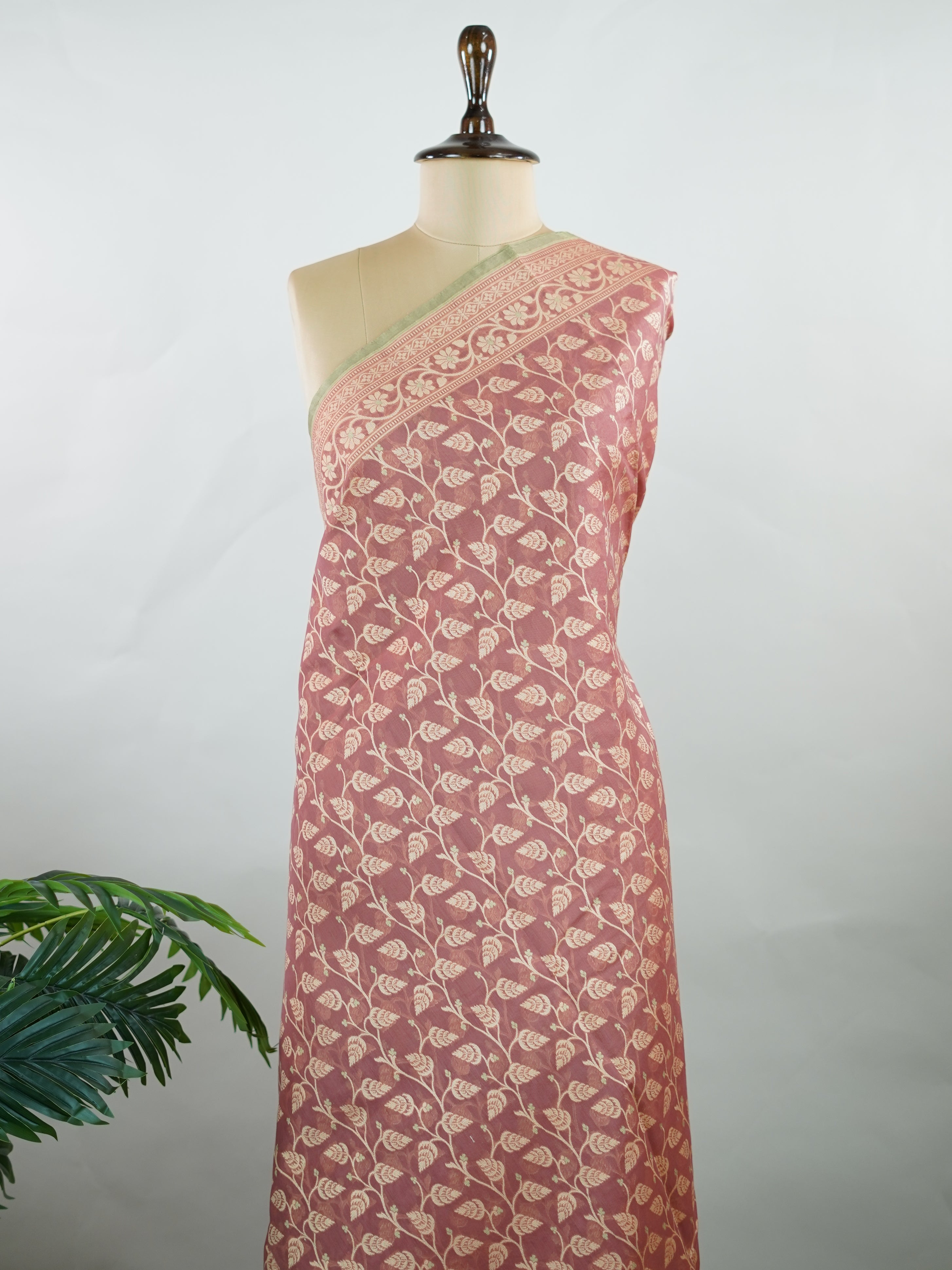 Cotton A graceful Cotton Silk saree that beautifully blends comfort with elegance. Woven with a smooth, soft texture, it drapes effortlessly and keeps you at ease through long hours of wear. The fabric's natural breathability makes it a go-to for both daily wear and light festive occasions. Simple yet refined, this saree is a testament to the enduring appeal of handcrafted Indian cotton weaves. Anvitha - Handloom Cotton Saree | Zari Border | Traditional - Manoranjitham Weaves - Handloom Store