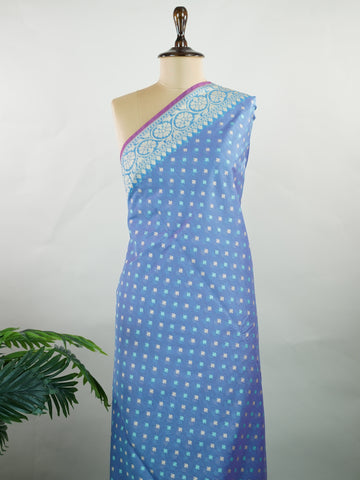 Cotton A comfortable and elegant Cotton saree crafted with a smooth texture and graceful drape. Its versatile styling makes it suitable for daily wear and light festivities, blending traditional weaving with modern sensibility. Kshirja - Handloom Cotton Saree | Zari Border | Traditional - Manoranjitham Weaves - Handloom Store