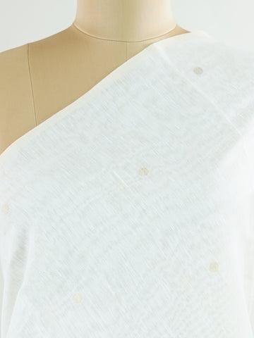 Cotton This Linen Cotton saree in cream glows softly with golden floral zari weaves.br
Borderless and fluid, it brings a refined simplicity to festive dressing.br
Woven in Varanasi, the fine zari adds just the right touch of shimmer.br
A graceful blend of comfort, elegance, and tradition.br
#LinenCottonSaree #ZariWeaves #BorderlessBeauty #VaranasiHandloom #ManoranjithamSarees Nandini - Cream Handloom Cotton Saree - Manoranjitham Weaves - Handloom Store
