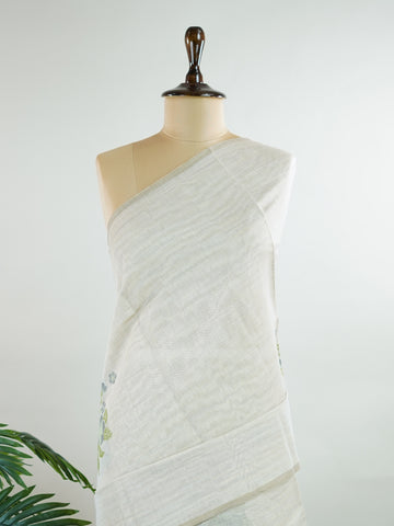 Cotton In soothing grey, this 100% Pure Cotton saree brings quiet beauty to everyday wear.br
Floral motifs bloom gently across the body, adding a soft, natural charm.br
Woven in Varanasi, it offers breathability and comfort all day long.br
A timeless choice for effortless grace.br
#PureCottonSaree #GreyElegance #FloralMotifs #VaranasiWeaves #ManoranjithamSarees Mahitha - Handloom Cotton Saree | Zari Border | Traditional - Manoranjitham Weaves - Handloom Store