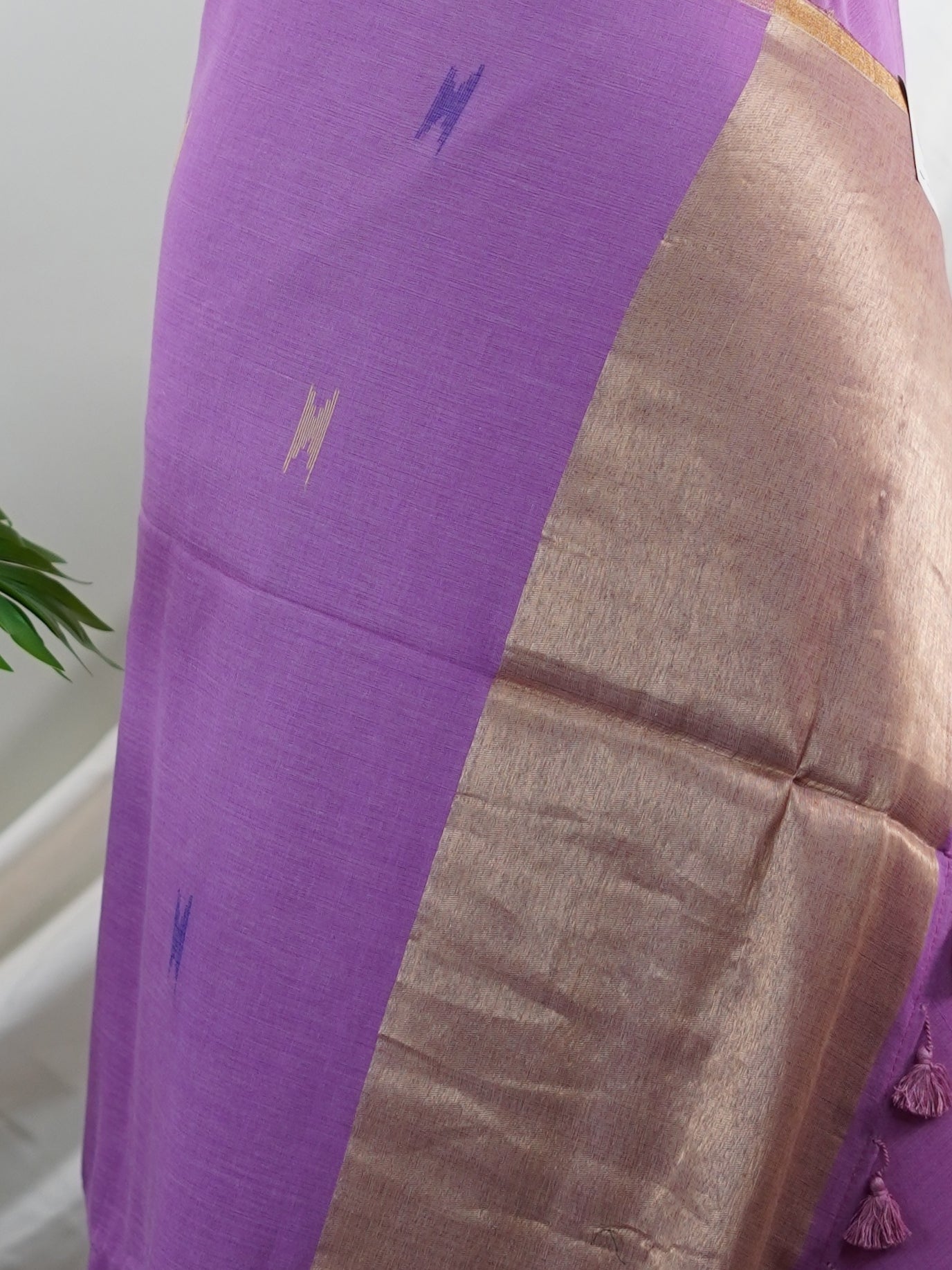 Cotton Green 100% Pure Cotton - Manoranjitham Weaves - Handloom Store