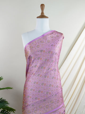 Katan Woven in Varanasi, this semi Mushru saree features the distinctive texture of iktara weave, blending subtle sheen with artisanal charm. Lightweight yet rich in detail, it offers effortless elegance for both traditional events and contemporary celebrations.
#SemiMushru #IktaraWeave #VaranasiSaree #TexturedElegance #HandloomTradition #Manoranjitham #ManoranjithamStyle Vaidehi - Manoranjitham Weaves - Handloom Store