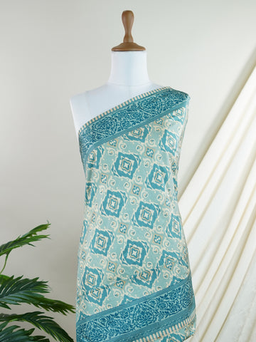 Satin In serene sea blue tones, this Semi Mushru saree flows like calm waters.
The digital print lends it a gentle, modern elegance without the shimmer of zari.
Lightweight and fluid, it's perfect for easy days with a touch of grace.
From the looms of Varanasi, made for quiet beauty.
#SemiMushru #SeaBlueSaree #DigitalPrintElegance #VaranasiWeaves #ManoranjithamSarees







 Sowbhagya - Manoranjitham Weaves - Handloom Store