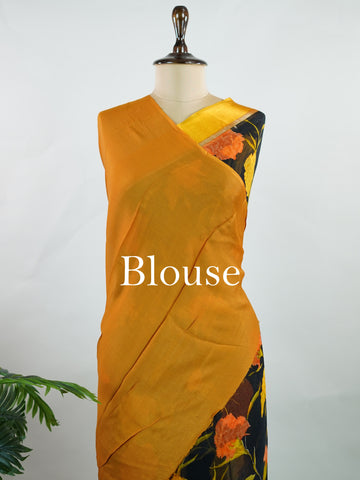 Satin 0 Renusha - Semi Silk Saree | Nan Zari Work | Handwoven - Manoranjitham Weaves - Handloom Store