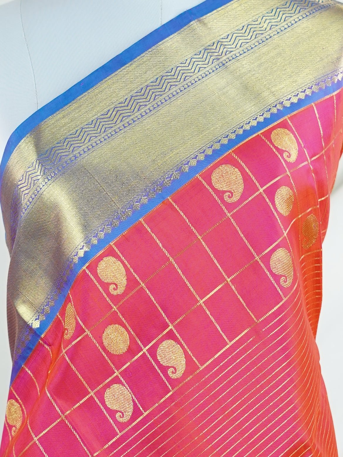 Venkatagiri Silk  100% Pure Silk  - Manoranjitham Weaves - Handloom Store