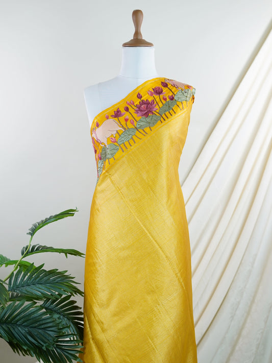 Kanchipuram Silk  100% Pure Silk  - Manoranjitham Weaves - Handloom Store