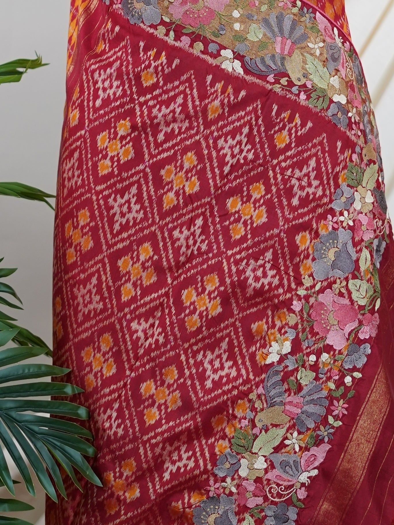 Gadwal Silk  100% Pure Silk  - Manoranjitham Weaves - Handloom Store