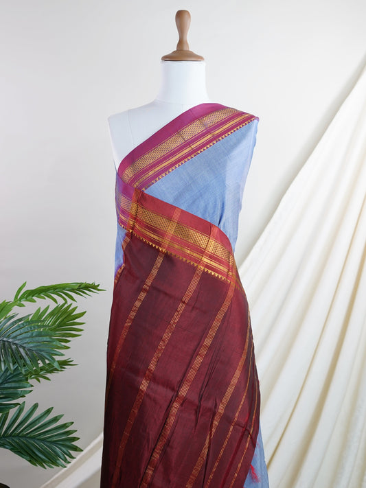 Narayanpet  100% Handspun Cotton - Manoranjitham Weaves - Handloom Store