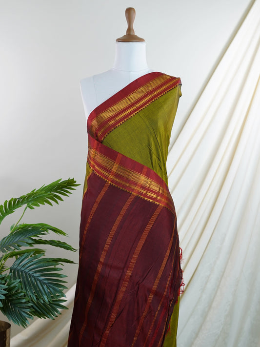Narayanpet  100% Handspun Cotton - Manoranjitham Weaves - Handloom Store
