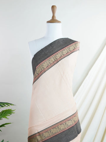 Narayanpet Narayanpet Cotton sarees are beloved for their soft feel, classic checks, and contrast borders. Handwoven to be breathable and elegant, they’re perfect for long days, warm weather, and soulful rituals. Tradition meets everyday comfort in these heritage cottons.

#Manoranjitham #NarayanpetCotton #HandloomCottons #EverydayElegance #WovenTradition #LightAndClassic #CottonSarees #SouthIndianWeaves #SoftDrapes #TimelessCottons #CheckeredCharm Gowri Priya - Handloom Cotton Saree | Classic Checks - Mano