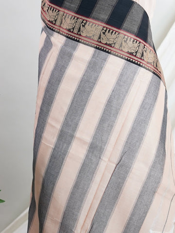 Narayanpet Narayanpet Cotton sarees are beloved for their soft feel, classic checks, and contrast borders. Handwoven to be breathable and elegant, they’re perfect for long days, warm weather, and soulful rituals. Tradition meets everyday comfort in these heritage cottons.

#Manoranjitham #NarayanpetCotton #HandloomCottons #EverydayElegance #WovenTradition #LightAndClassic #CottonSarees #SouthIndianWeaves #SoftDrapes #TimelessCottons #CheckeredCharm Gowri Priya - Handloom Cotton Saree | Classic Checks - Mano