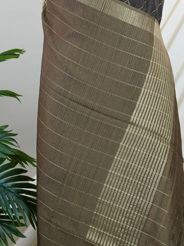 Tussars This semi tussar saree showcases rich digital prints on a textured, softly matte base. With its natural feel and artistic flair, it’s a perfect choice for those who love understated elegance with a modern twist. Ideal for casual celebrations and cultural outings.br
#SemiTussarSaree #DigitalPrintDrapes #TexturedElegance #ModernTradition #Manoranjitham #ManoranjithamStyle Malini - Semi Silk Saree | Digital Print - Manoranjitham Weaves - Handloom Store