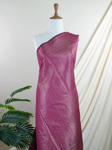 Tussars A charming pink semi tussar saree featuring bold gold geometric patterns.br
Woven in Varanasi, it blends tradition with a contemporary twist and a soft sheen.br
Perfect for artful gatherings, modern festivities, or standout daywear.br
#SemiTussarStyle #GeometricElegance #VaranasiWeaves Sundari - Semi Silk Saree | Nan Zari Work | Handwoven - Manoranjitham Weaves - Handloom Store