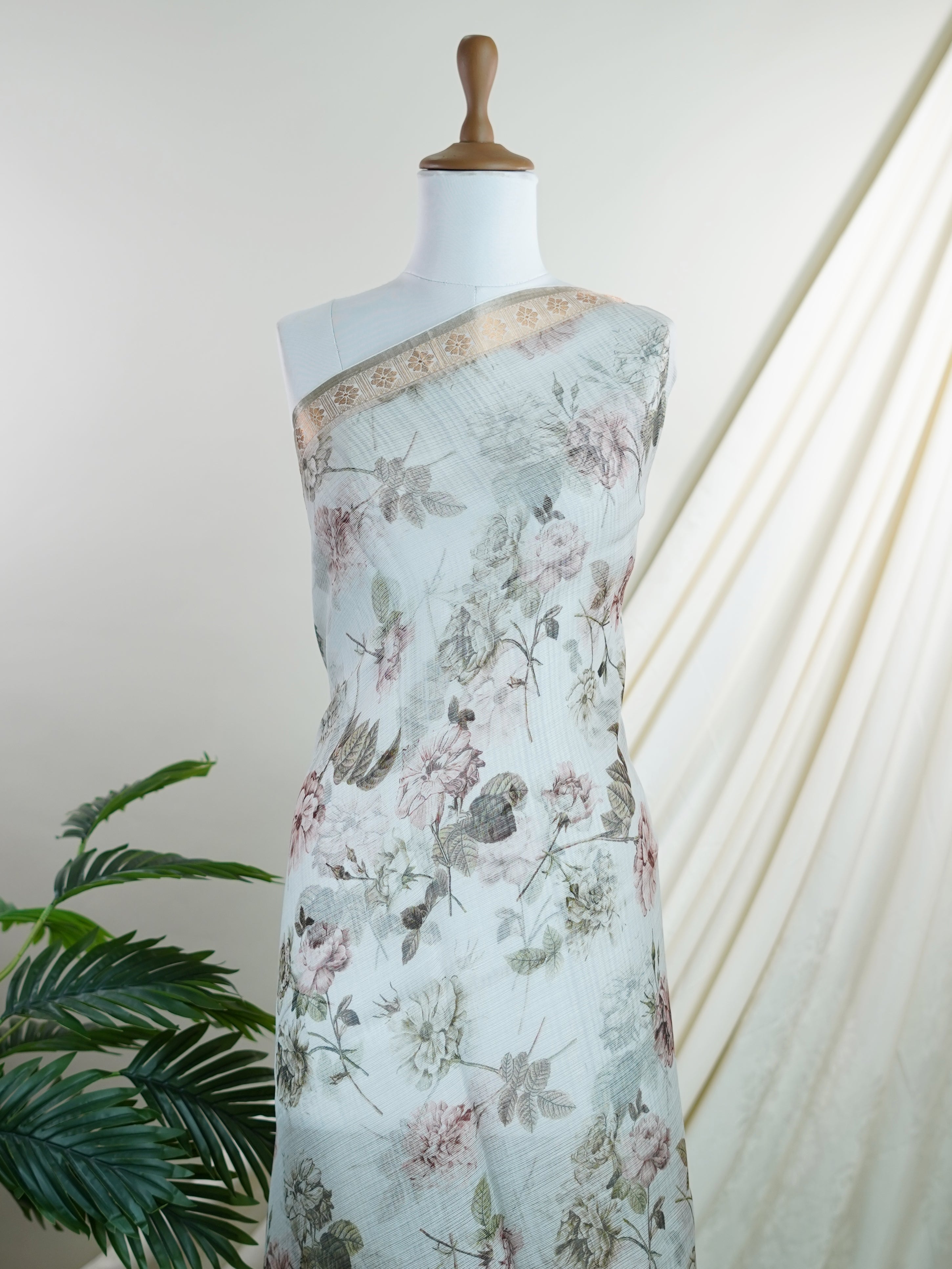 Kota Grey Kota - Manoranjitham Weaves - Handloom Store