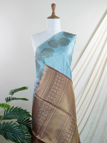 Fancy This Varanasi fancy saree blooms with vibrant floral motifs, crafted to catch the eye with every fold. The highlight is its richly woven pallu—ornate, elegant, and full of character. A perfect drape for festive occasions and statement-making moments.br
#VaranasiFloralSaree #RichPalluElegance #FestiveWear #FloralCharm #Manoranjitham #ManoranjithamStyle Fancy - Handloom Pure Silk Saree | Handwoven | Buttas - Manoranjitham Weaves - Handloom Store