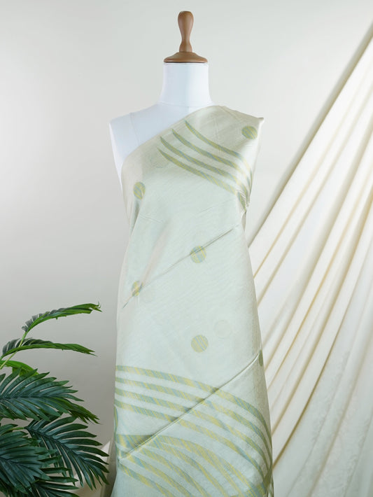 Fancy Mint Green  Fancy - Manoranjitham Weaves - Handloom Store