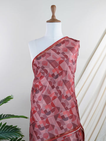 Katan This Semi Silk saree in soft cream blends delicate embroidery with digital print for a graceful finish. With no zari, its beauty lies in subtle textures and intricate detailing. Woven in Varanasi, it offers comfort with a refined aesthetic. A perfect pick for understated elegance. #SemiSilk #CreamElegance #EmbroideryDetails #VaranasiWeaves #ManoranjithamSarees Semi Tussar - Semi Silk Saree | Digital Print - Manoranjitham Weaves - Handloom Store