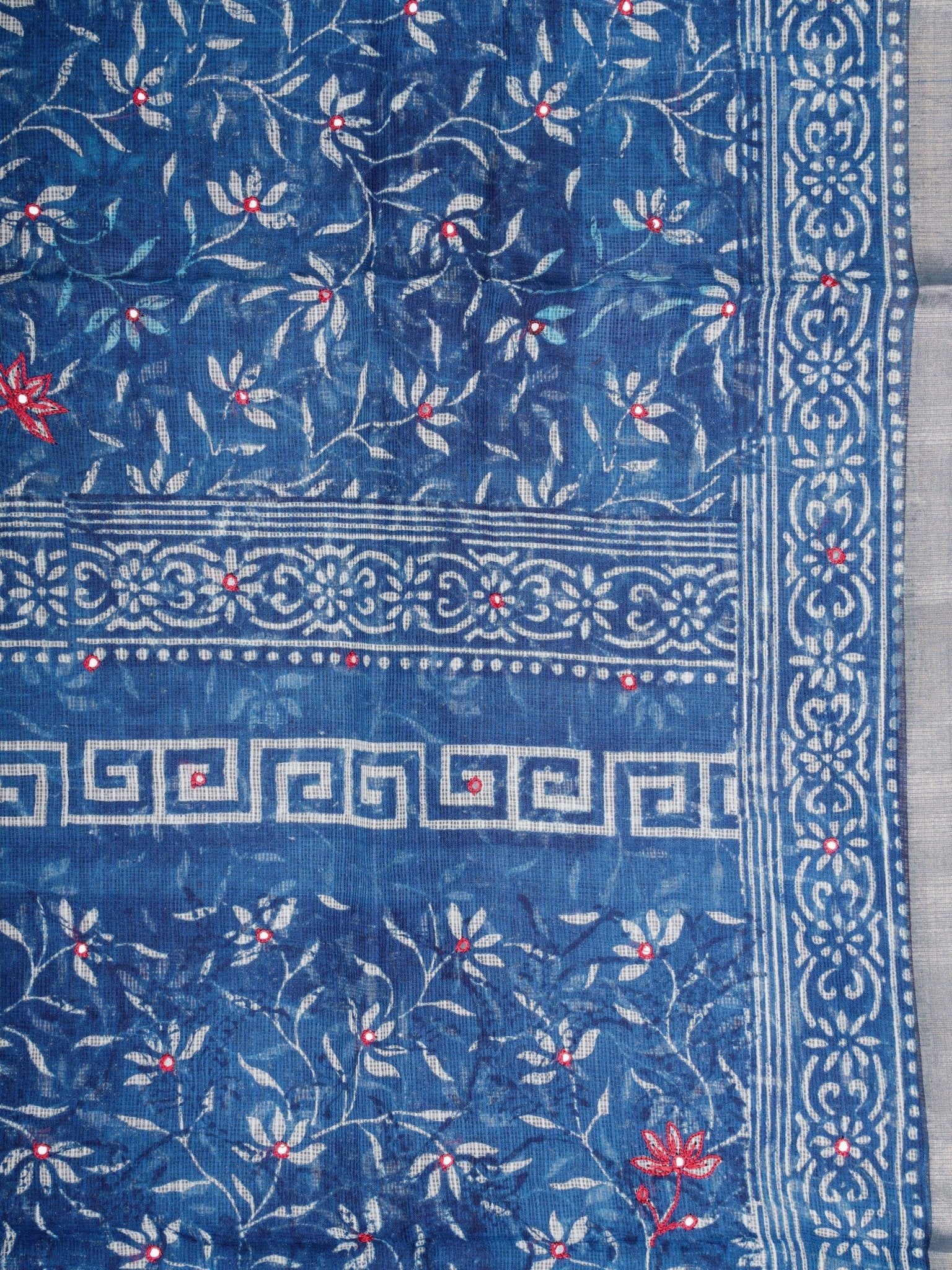 Kota Blue Kota - Manoranjitham Weaves - Handloom Store