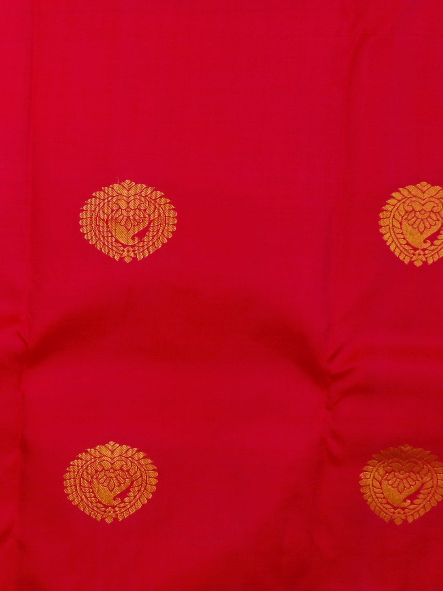 Kanchipuram Silk Magenta 100% Pure Silk  - Manoranjitham Weaves - Handloom Store