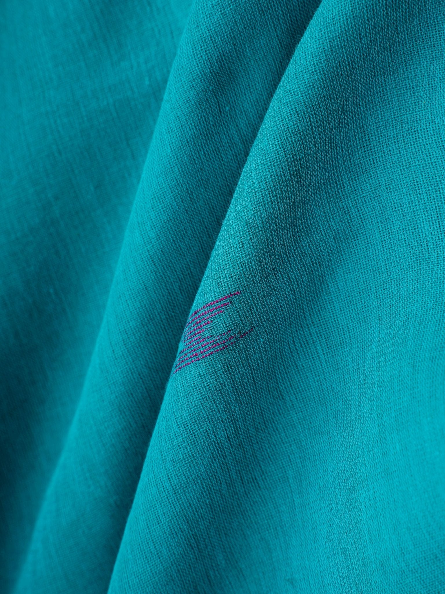 Cotton Maroon 100% Pure Cotton - Manoranjitham Weaves - Handloom Store