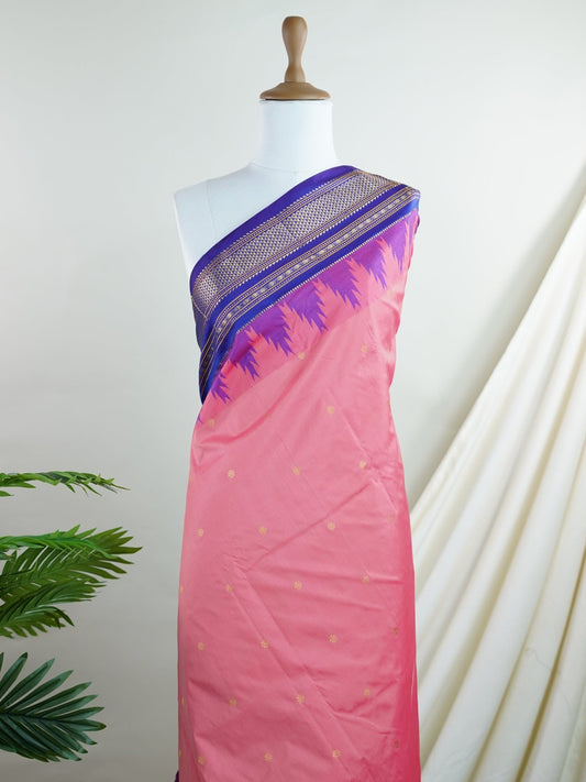 Semi Silk  Semi Silk - Manoranjitham Weaves - Handloom Store