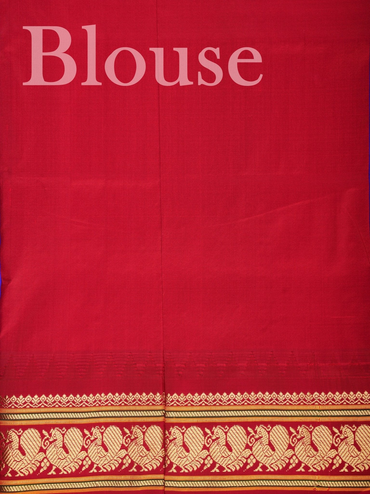 Narayanpet Purple 100% Pure Silk  - Manoranjitham Weaves - Handloom Store