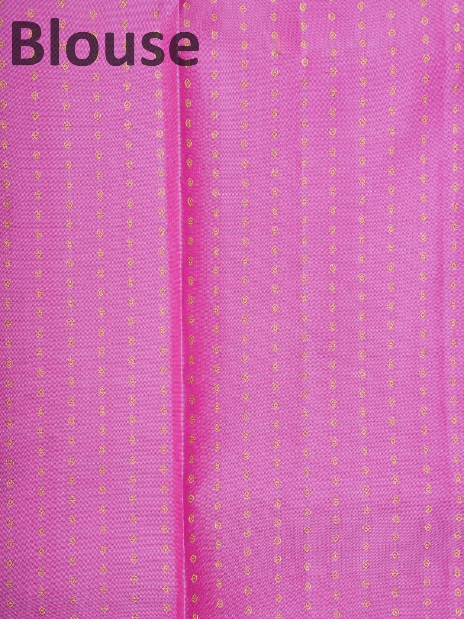 Kanchipuram Silk Lavander 100% Pure Silk  - Manoranjitham Weaves - Handloom Store