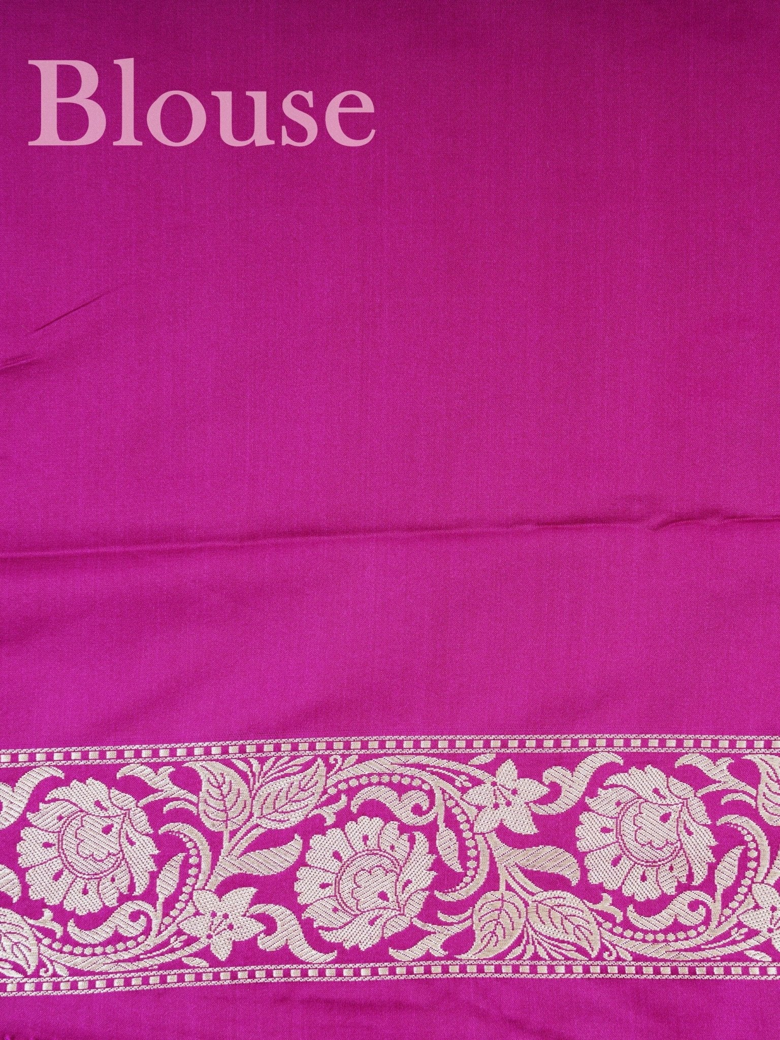 Semi Silk Violet Katan Semi Silk - Manoranjitham Weaves - Handloom Store