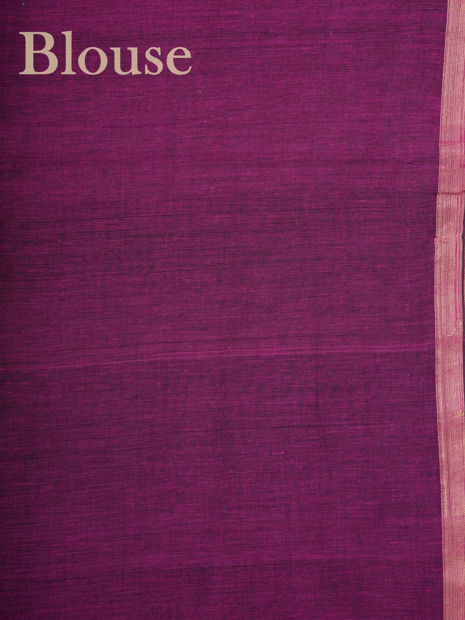 Cotton Maroon 100% Pure Cotton - Manoranjitham Weaves - Handloom Store