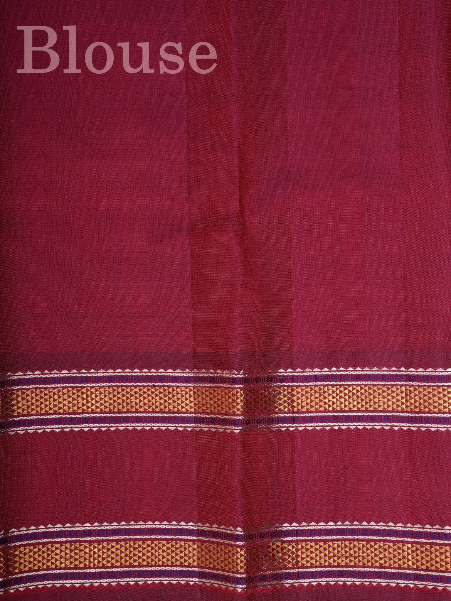 Kanchipuram Silk Pink 100% Pure Silk  - Manoranjitham Weaves - Handloom Store