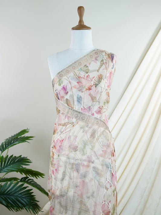 Kota Peach Kota - Manoranjitham Weaves - Handloom Store