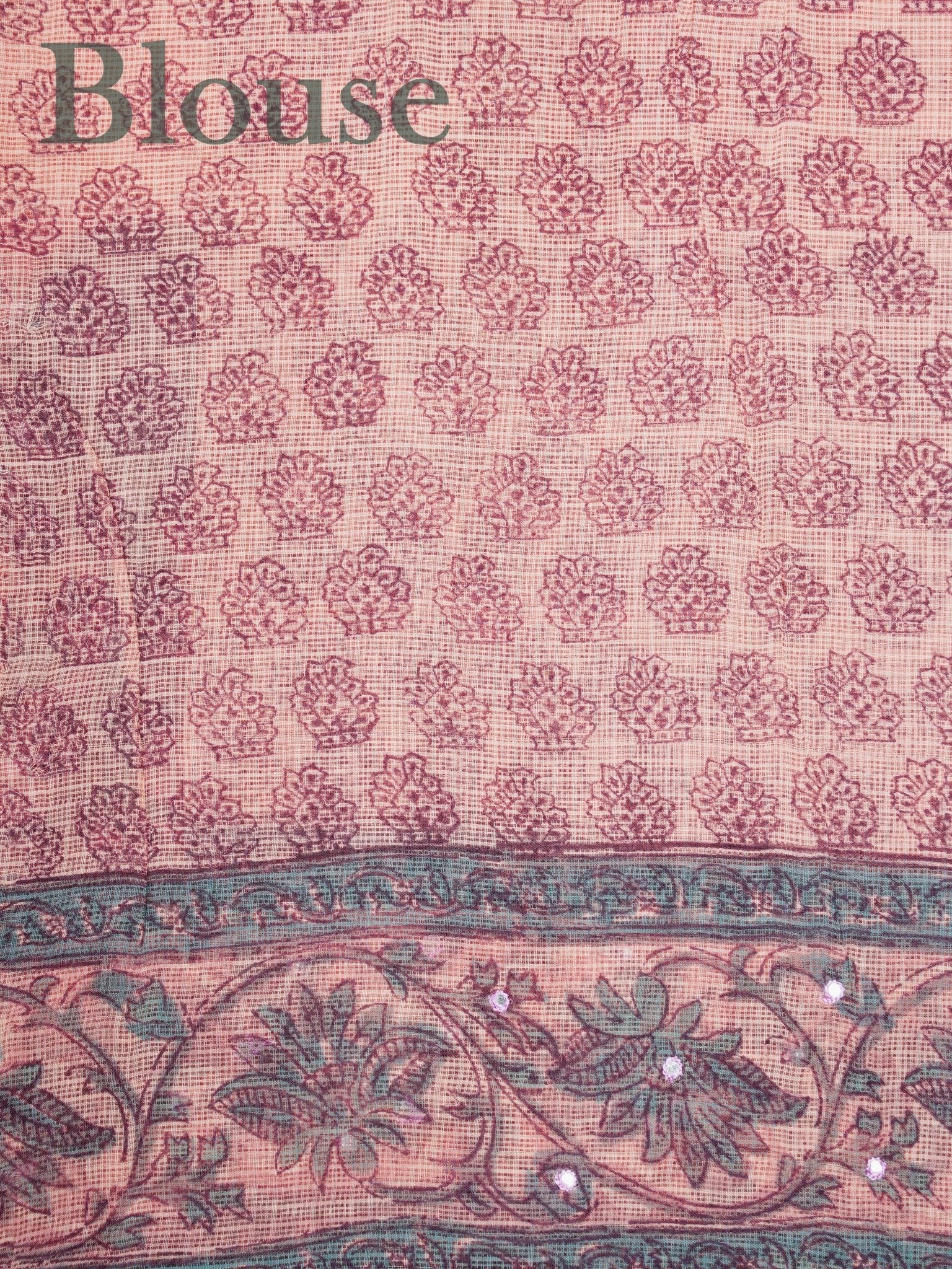 Kota Peach Kota - Manoranjitham Weaves - Handloom Store