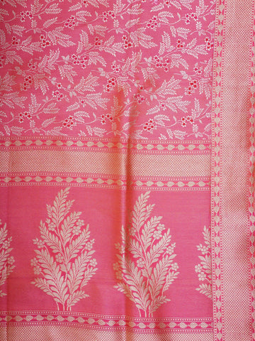 Katan This captivating saree, Hitaprada, is crafted from 100% pure Katan silk, known for its exquisite richness and texture. Featuring intricate silk Zari motifs, it showcases a stunning interplay of colours that symbolize universal welfare and compassion. Perfect for festive occasions, this handloom piece reflects the artistry of Indian weavers. Celebrate your elegance with this timeless saree that embodies love and kindness. Hitaprada - Banarasi Katan Silk Saree | Pure Zari - Manoranjitham Weaves - Handlo