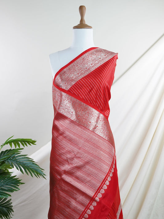 Venkatagiri Silk  100% Pure Silk  - Manoranjitham Weaves - Handloom Store