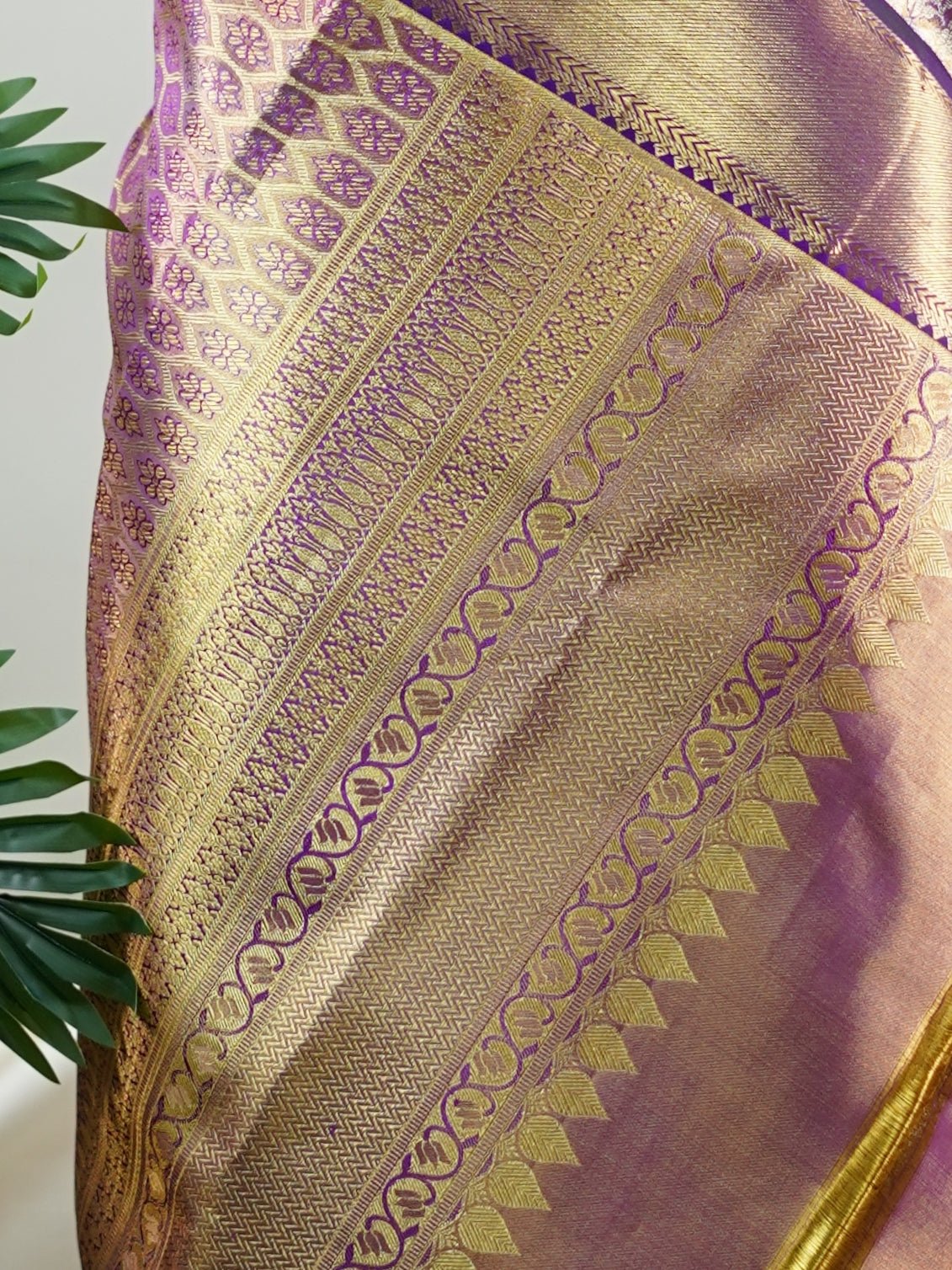 Kanchipuram Silk  100% Pure Silk  - Manoranjitham Weaves - Handloom Store