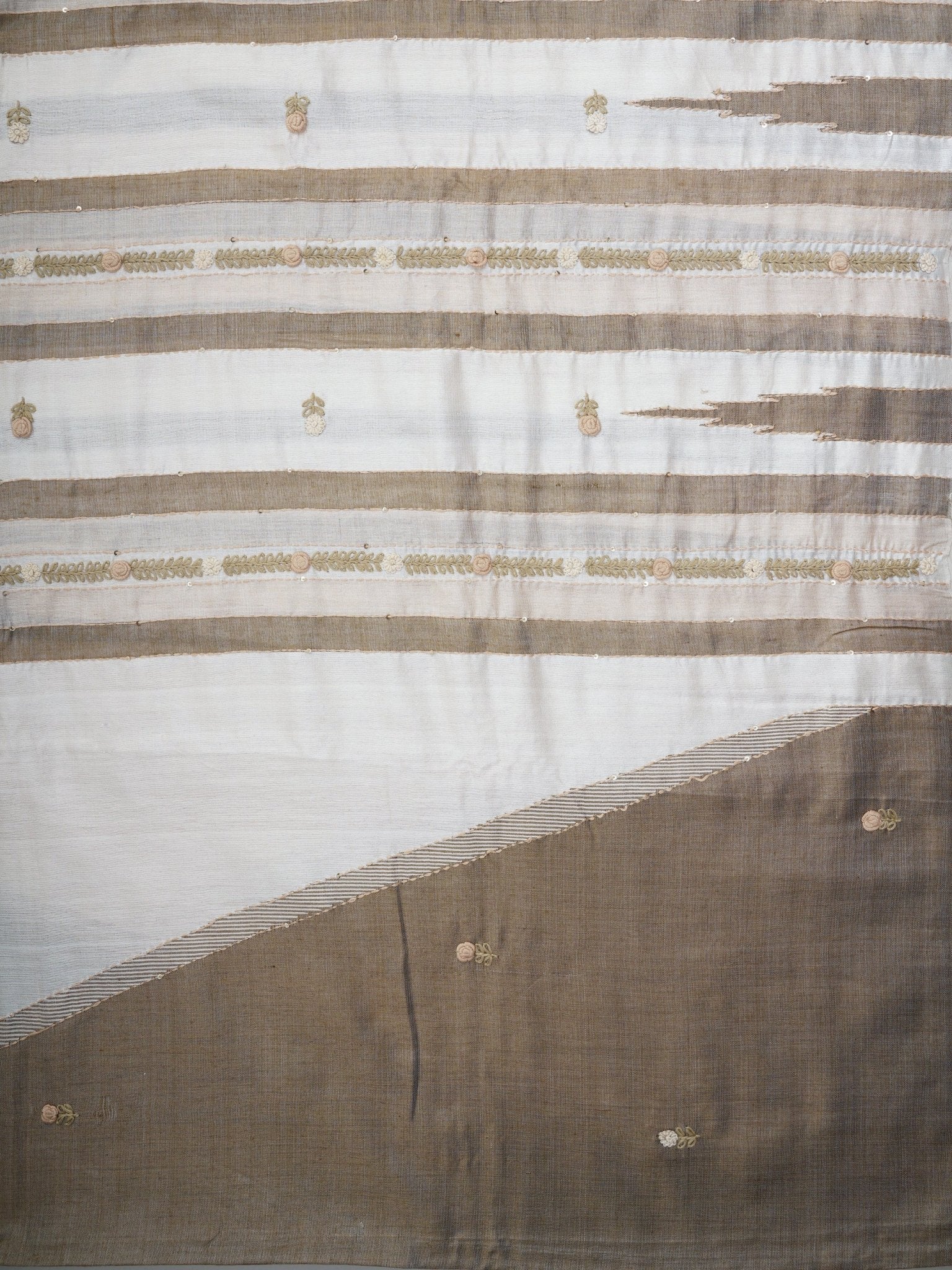 Tussar  100% Pure Tussar - Manoranjitham Weaves - Handloom Store