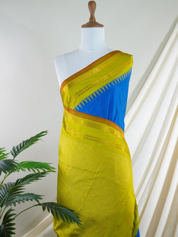 Gadwal Silk This pure handloom Gadwal saree is a testament to timeless tradition, crafted meticulously on looms by master weavers of Telangana. Its vibrant body and shimmering zari borders strike a perfect balance between grandeur and grace. Lightweight yet regal, it’s the ideal choice for weddings, temple visits, and family celebrations. A saree that carries heritage in every thread.

#Manoranjitham #GadwalSilk #HandloomSarees #TelanganaWeaves #HeirloomSilks #ZariElegance #BridalWeaves #TimelessTradition #