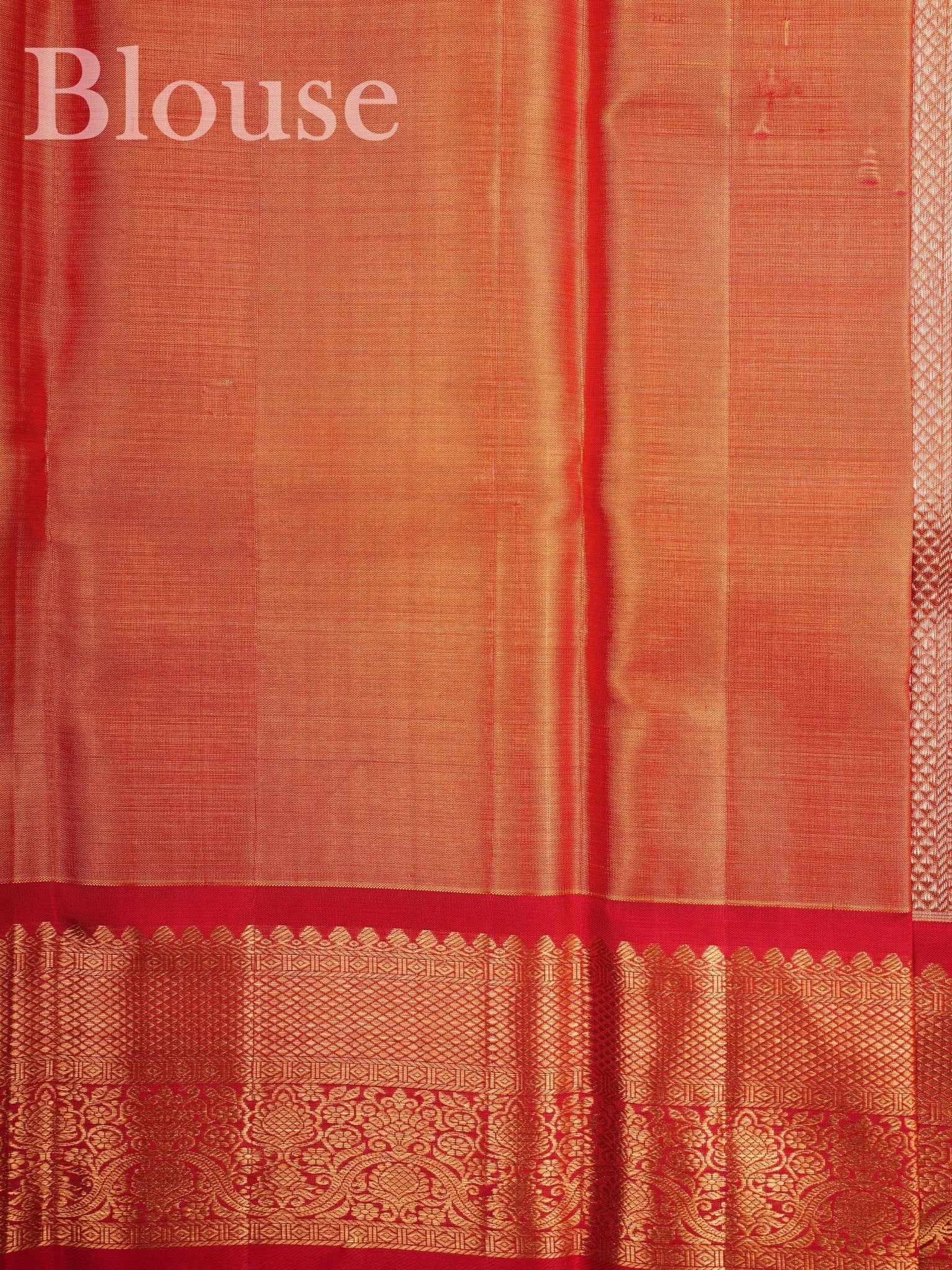 Kanchipuram Silk  100% Pure Silk  - Manoranjitham Weaves - Handloom Store