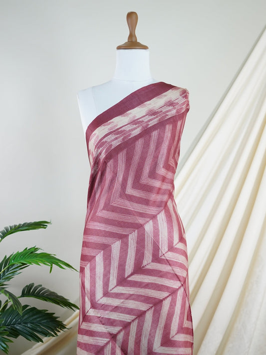 Tussar  100% Pure Tussar - Manoranjitham Weaves - Handloom Store