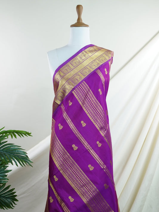 Venkatagiri Silk  100% Pure Silk  - Manoranjitham Weaves - Handloom Store
