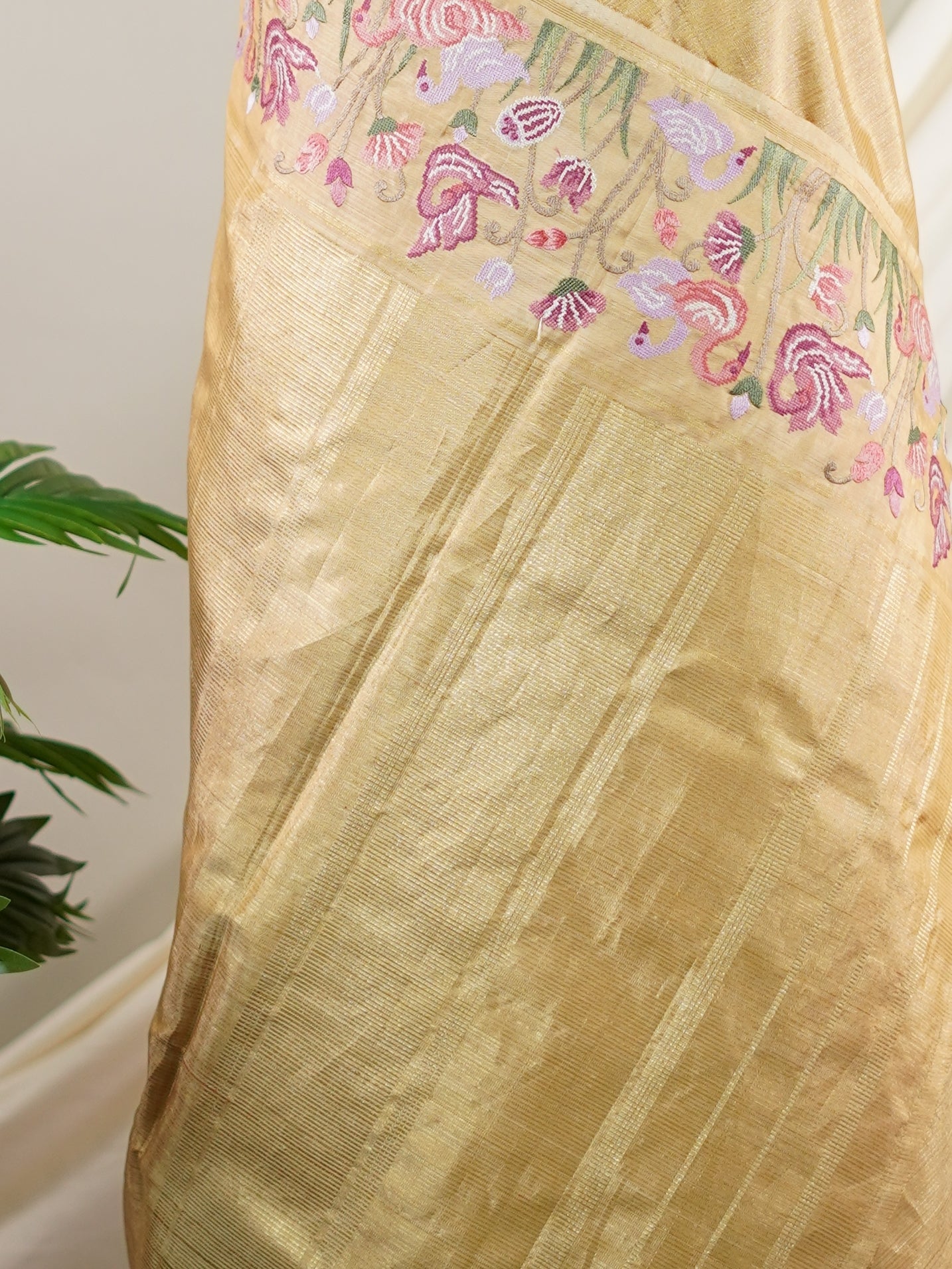 Kanchipuram Silk  100% Pure Silk  - Manoranjitham Weaves - Handloom Store