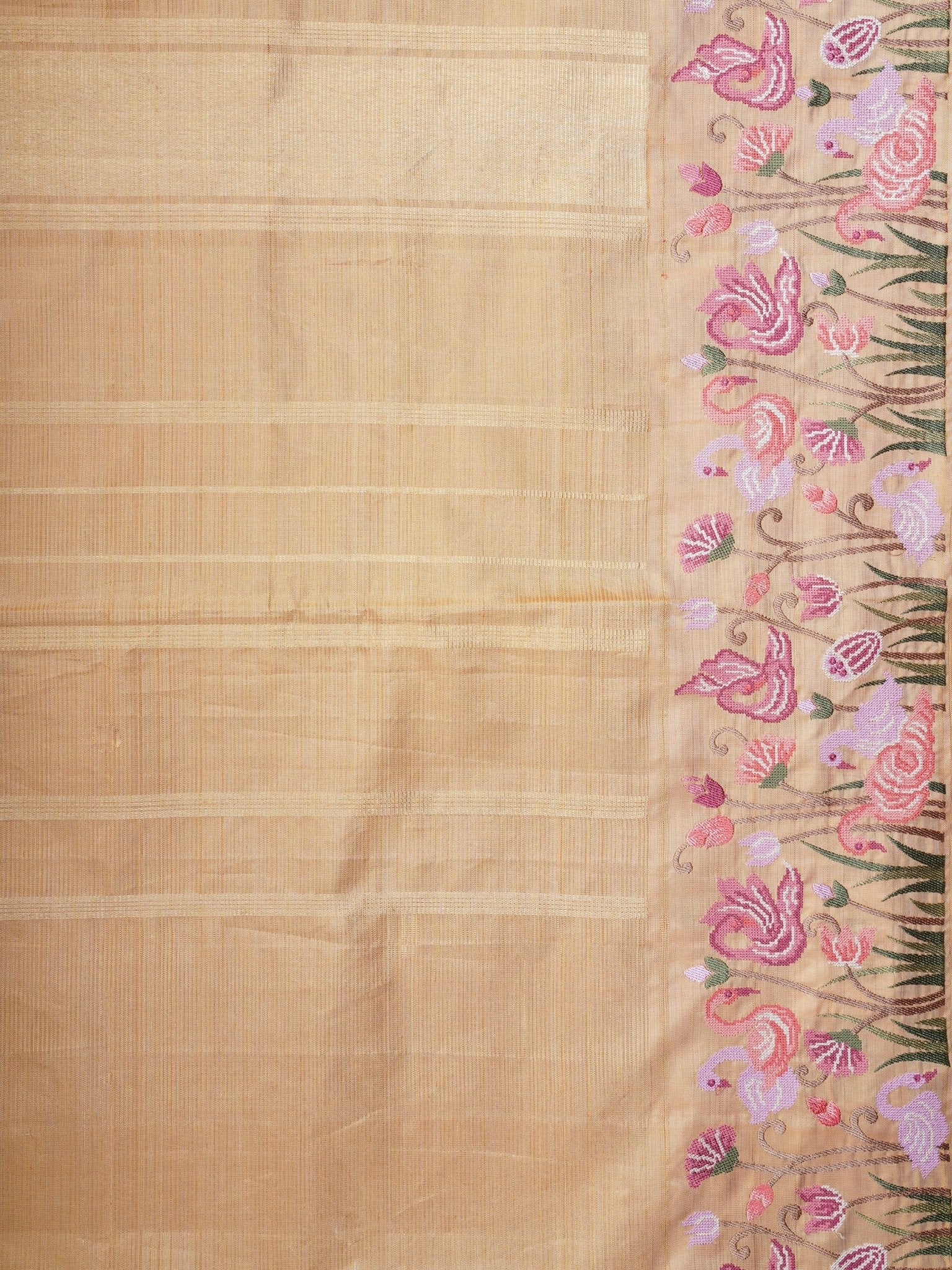 Kanchipuram Silk  100% Pure Silk  - Manoranjitham Weaves - Handloom Store