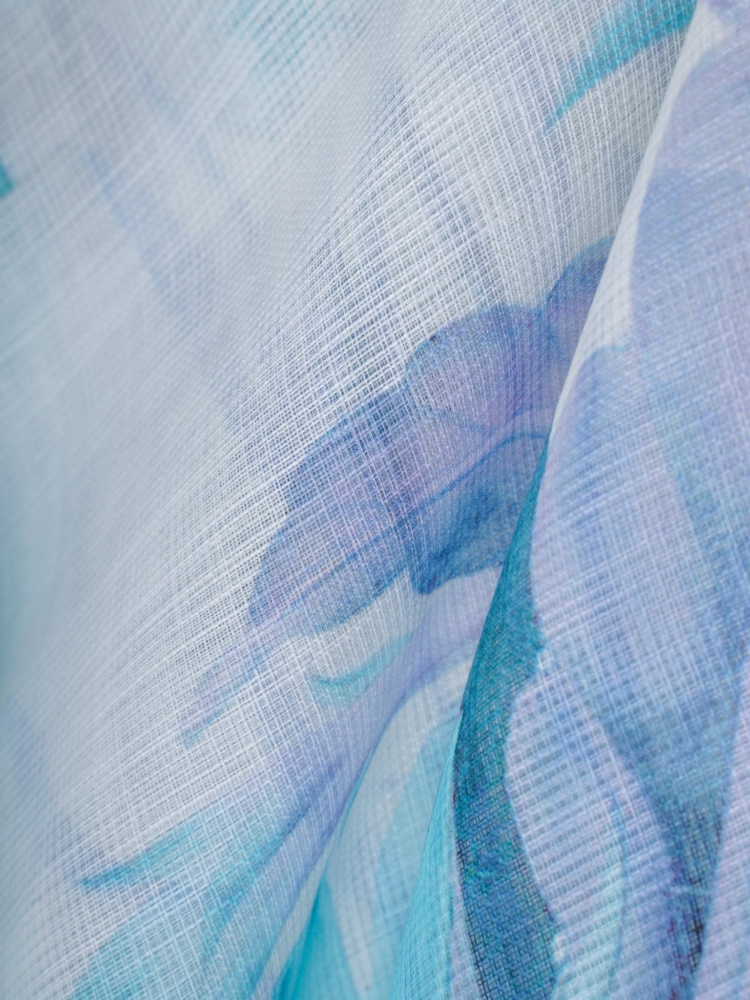 Linen White Silk Kota - Manoranjitham Weaves - Handloom Store