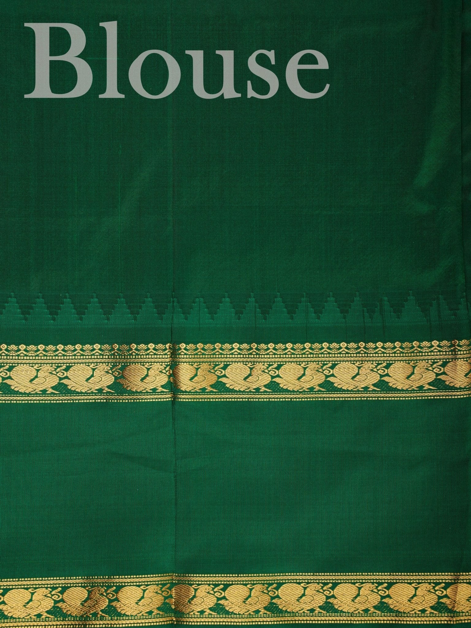 Narayanpet Yellow 100% Pure Silk  - Manoranjitham Weaves - Handloom Store