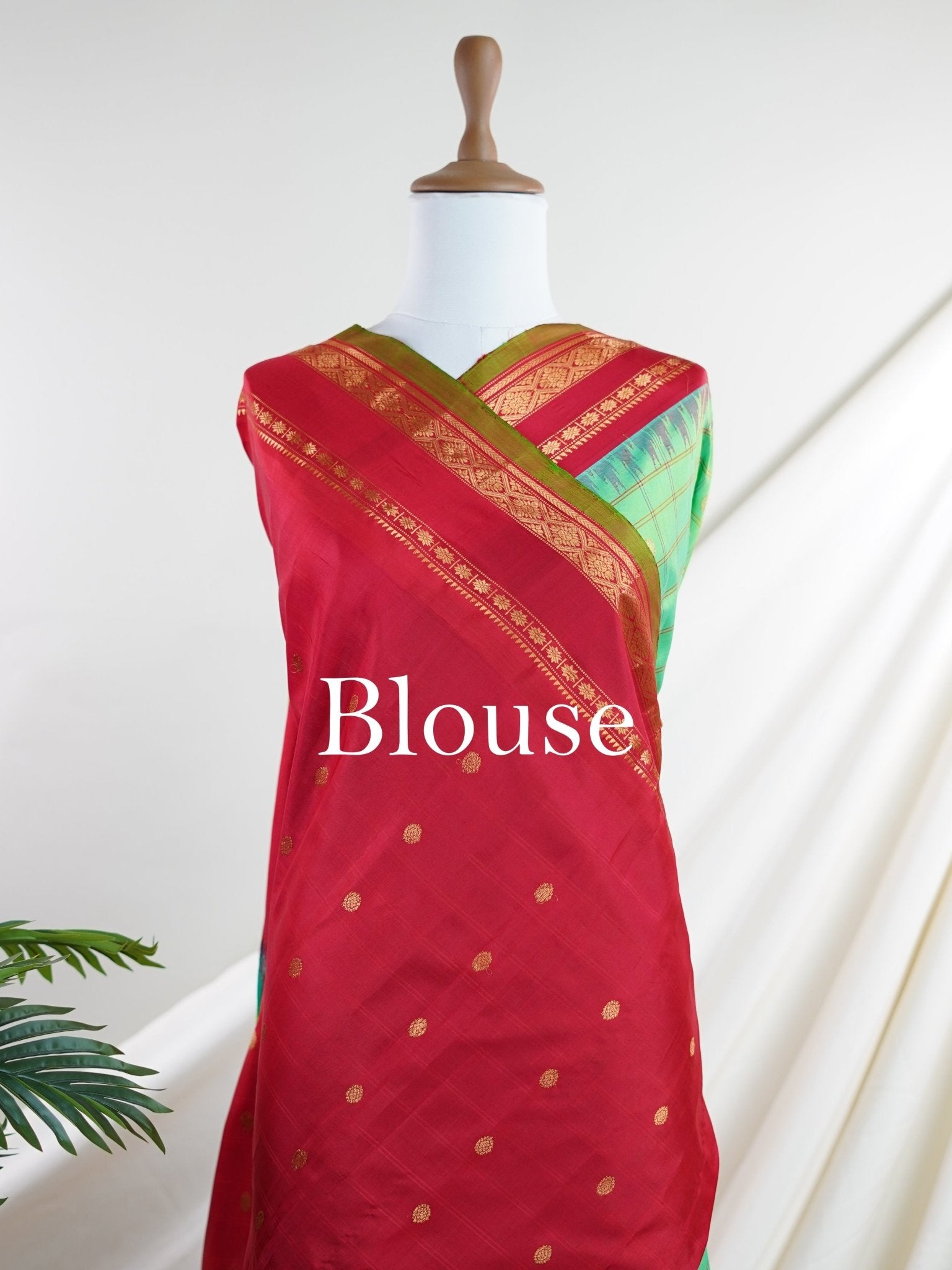 Gadwal Silk  100% Pure Silk  - Manoranjitham Weaves - Handloom Store