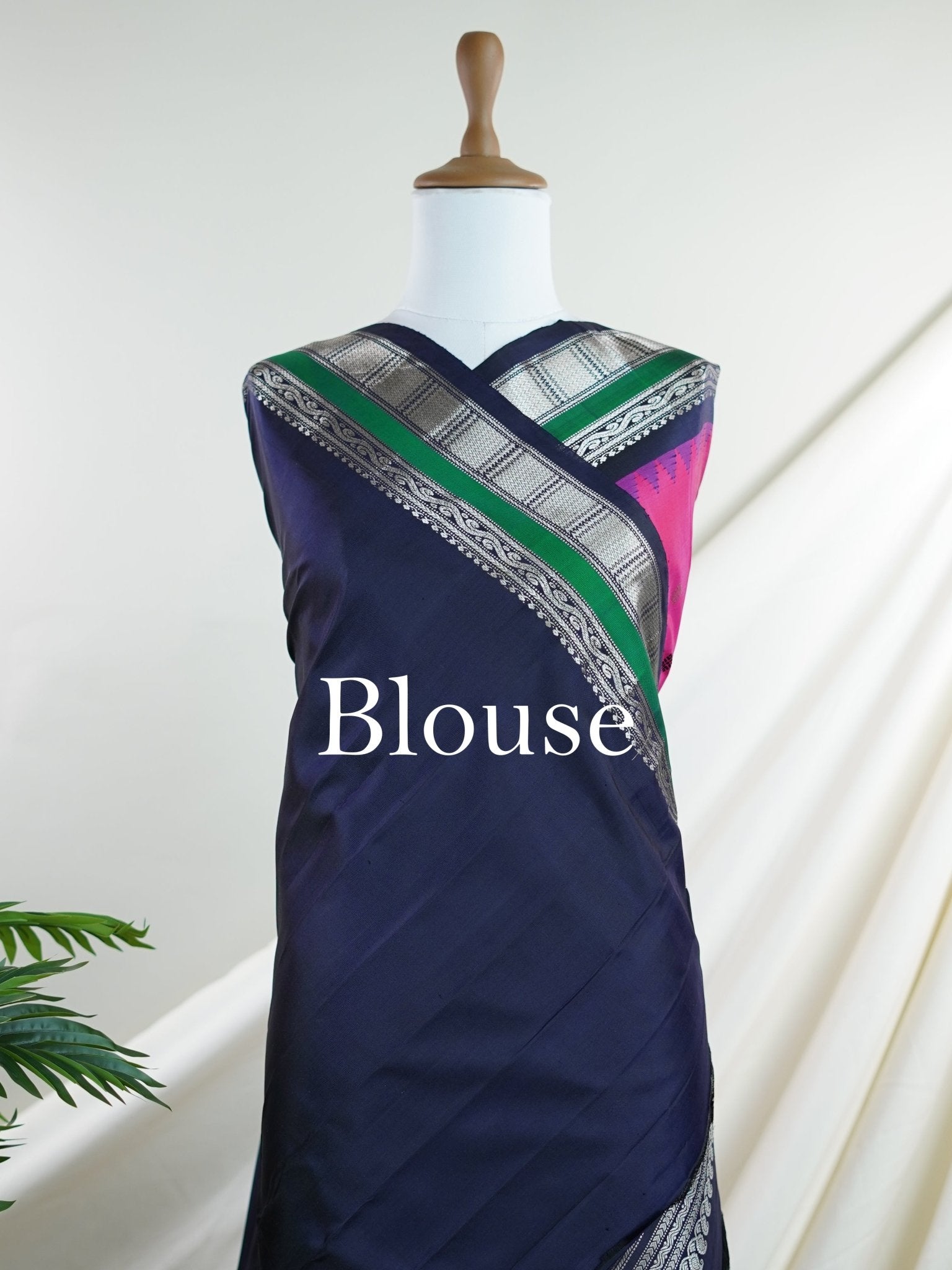 Gadwal Silk  100% Pure Silk  - Manoranjitham Weaves - Handloom Store