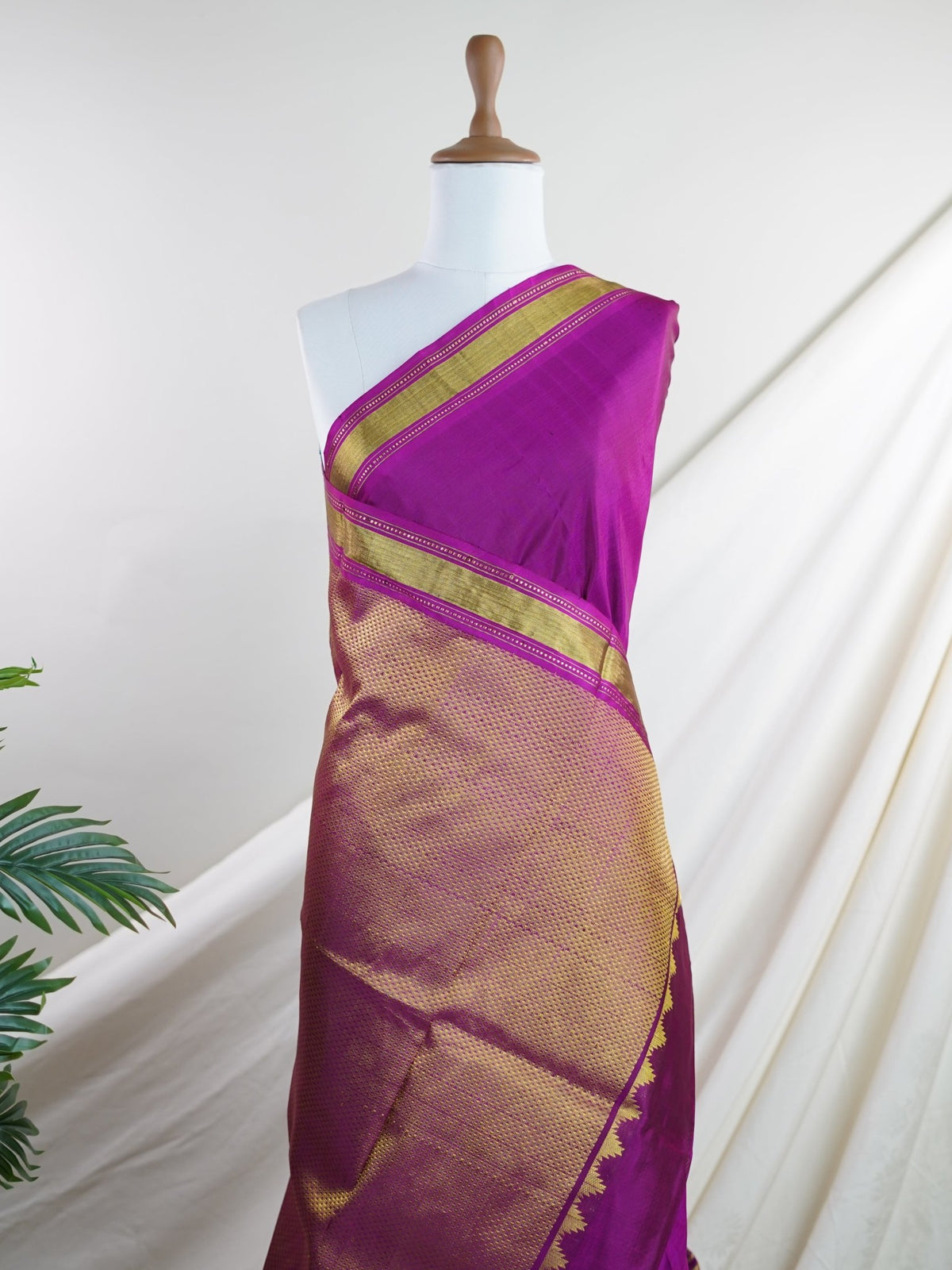 Venkatagiri Silk  100% Pure Silk  - Manoranjitham Weaves - Handloom Store
