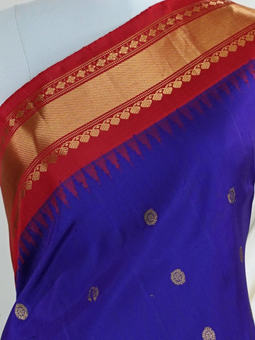 Gadwal Silk Gadwal handlooms are where simplicity meets regal artistry. Their contrast borders and rich pallus embody cultural pride. Padmamalini - Manoranjitham Weaves - Handloom Store