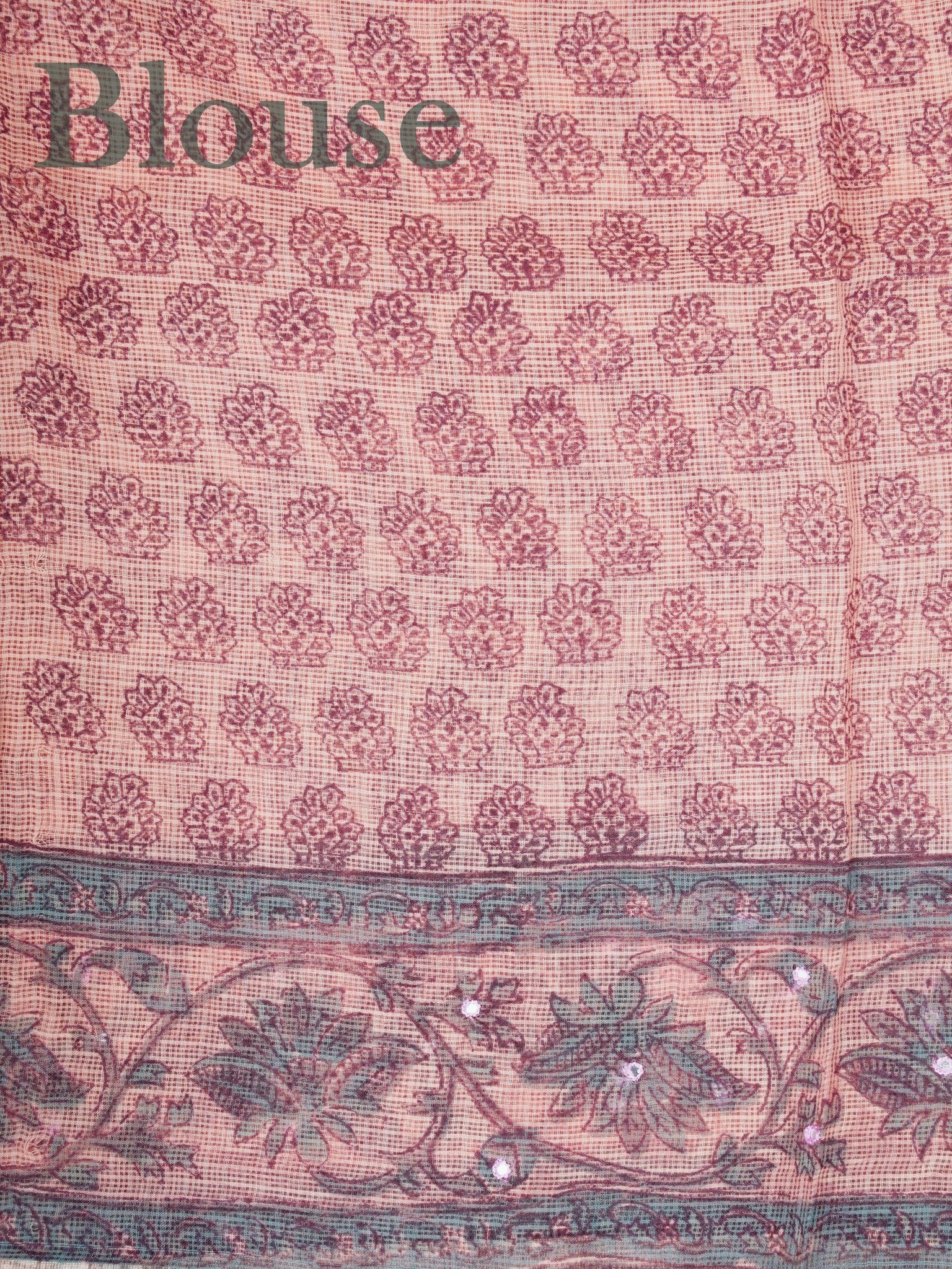 Kota Peach Kota - Manoranjitham Weaves - Handloom Store