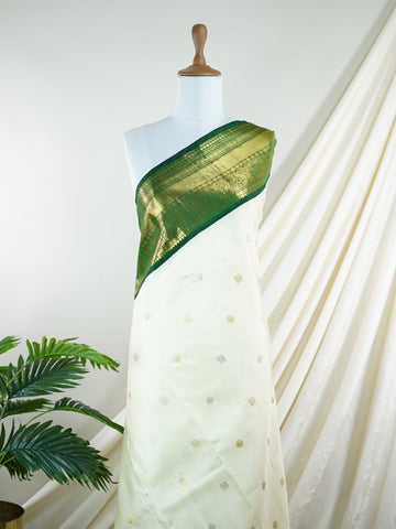 Kanchipuram Silk Beautiful Trdaditional kanjivaram Parameshwari - Manoranjitham Weaves - Handloom Store